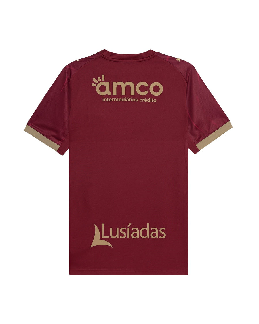 Camisola SC Braga bordô alternativa 2026/27