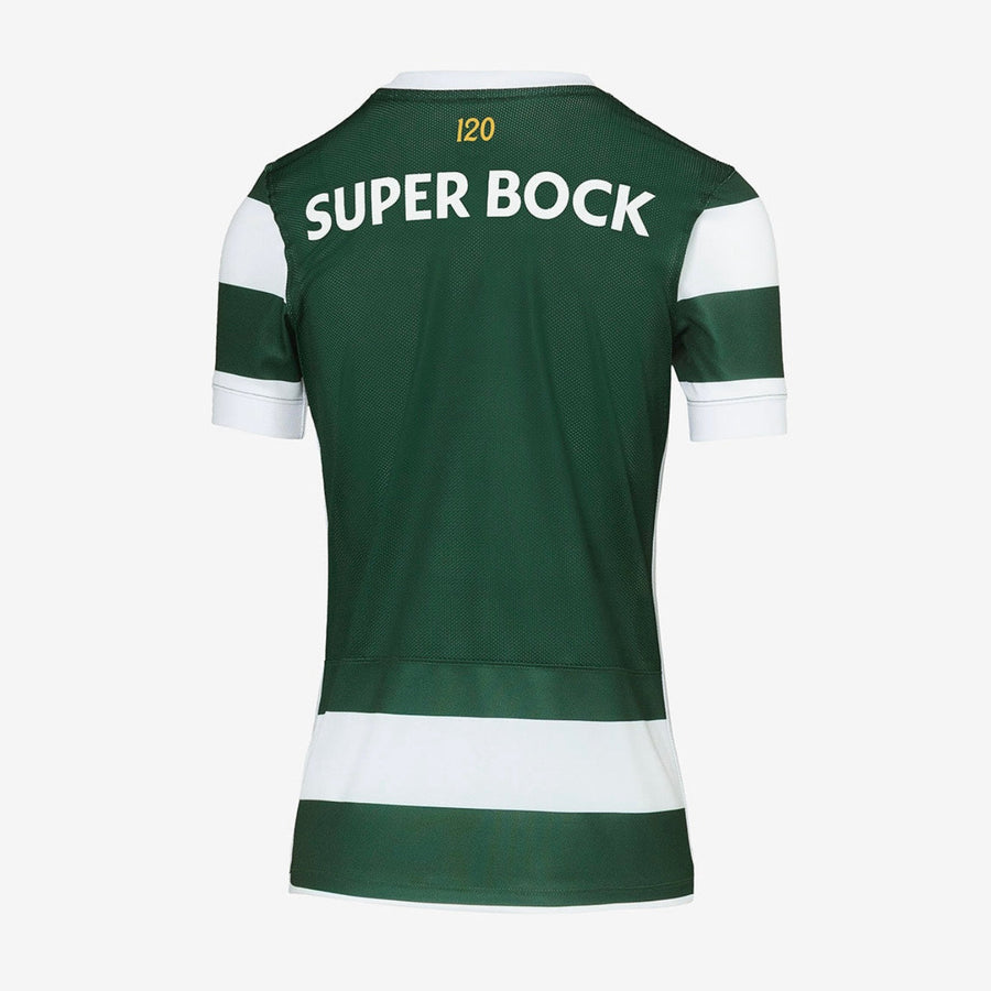 Camisola FEMININA principal 2026/27 verde e branca
