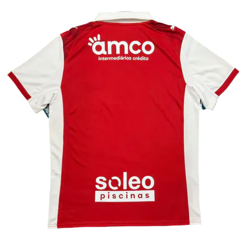 Camisola Braga Vermelha home 2025/26