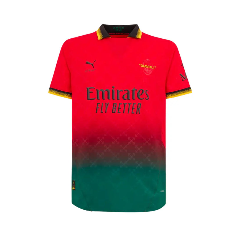 Camisola Milan Principal 24/25 Edição Especial - Vermelha