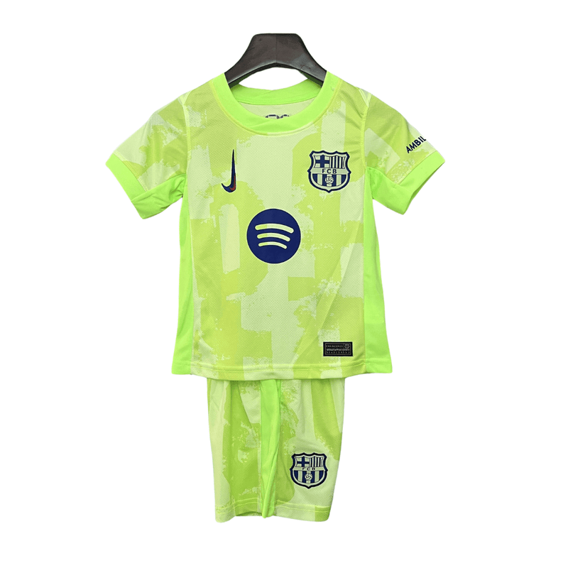 Conjunto Infantil Barcelona Terceira 24/25