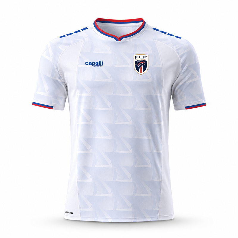 Camisola Seleção Cabo Verde alternativa branca - Copa do Mundo 2026