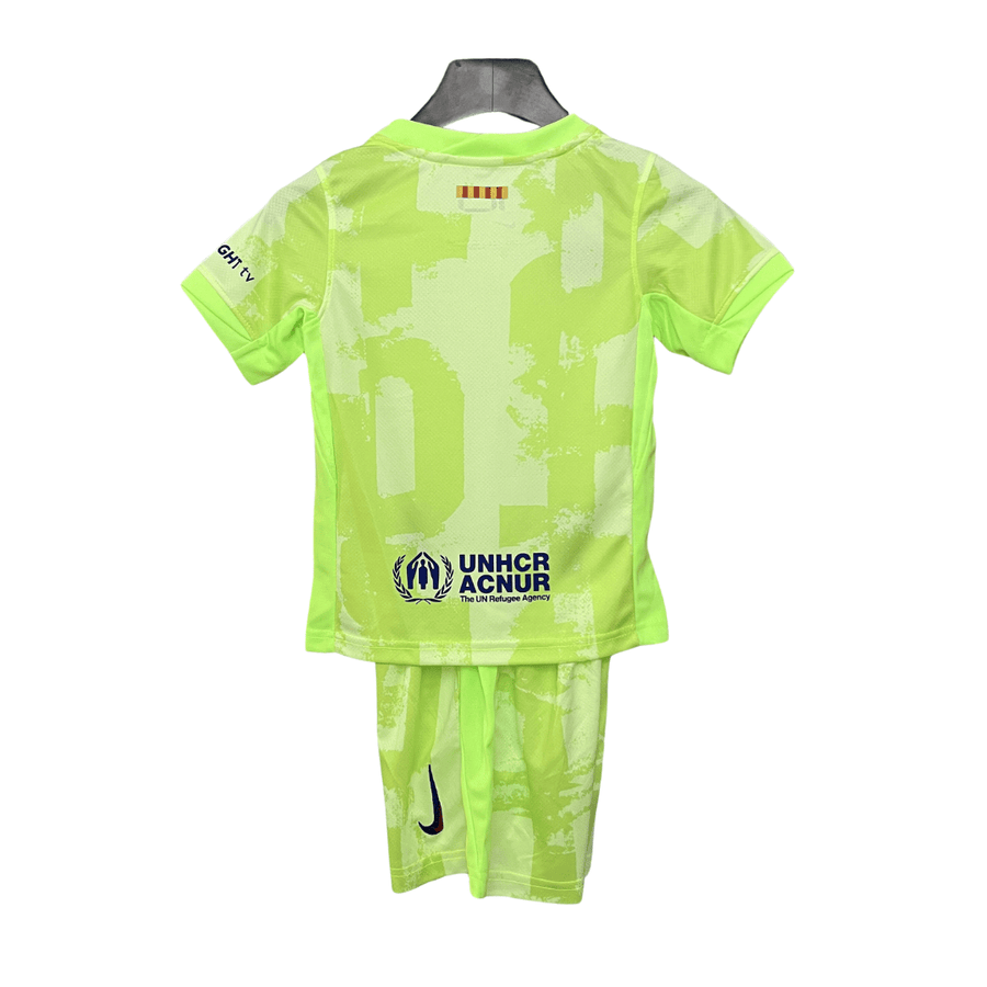 Conjunto Infantil Barcelona Terceira 24/25
