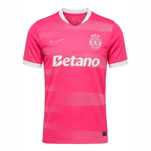 Camisola leão rosa e branca 2026/27 - concept