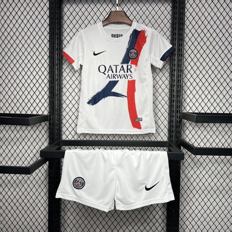Conjunto Infantil Paris Saint Germain Away 2024/25