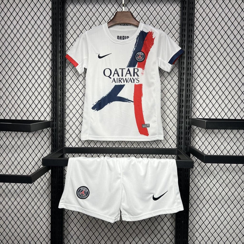 Conjunto Infantil Paris Saint Germain Away 2024/25