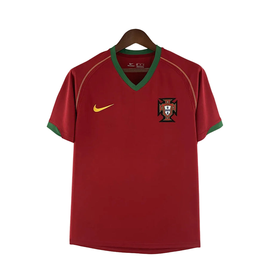 Camisola Portugal Retro vermelha 2006/07