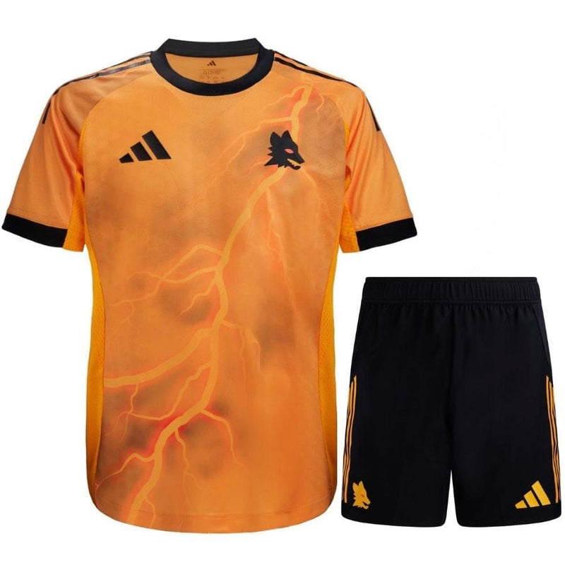 Conjunto Infantil Roma alternativo 2025/26