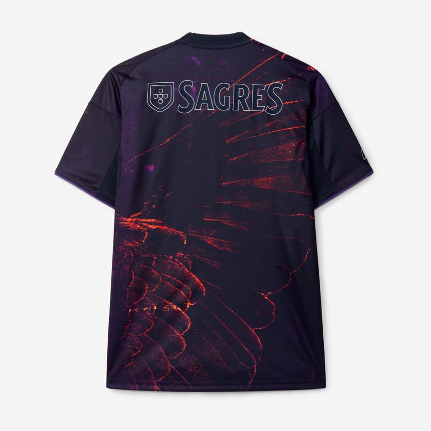 Camisola Águia x Vhils quarto equipamento 2026/27