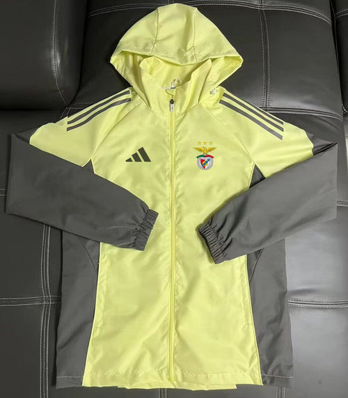 Casaco amarelo 2026/27 fecho completo