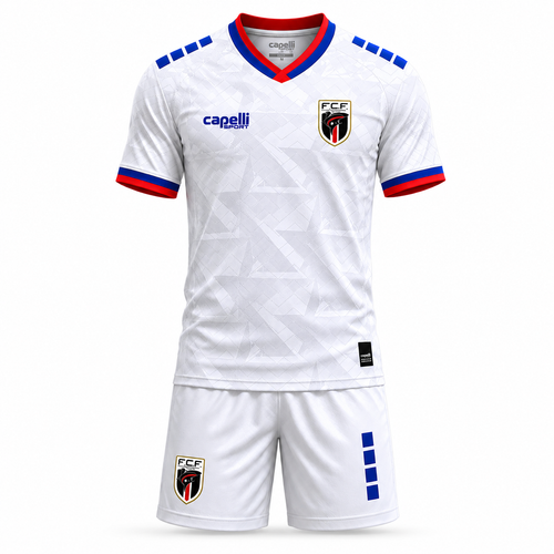 Conjunto Infantil Cabo Verde alternativa Copa do mundo 2026 - branca