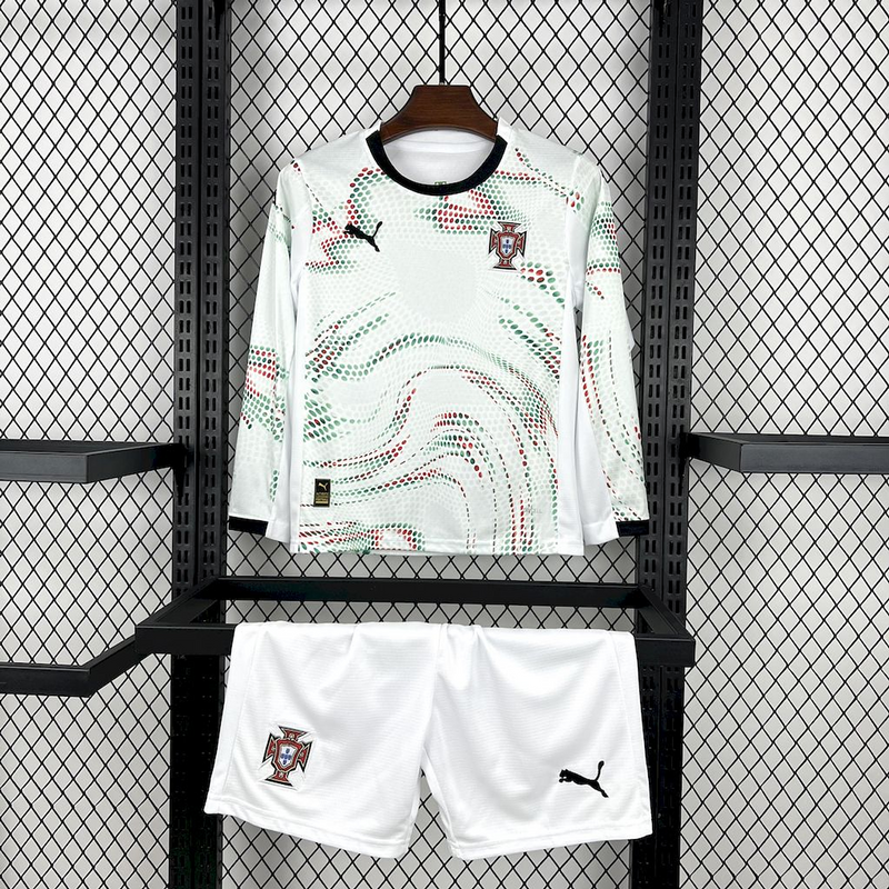 Conjunto infantil MANGA COMPRIDA branco alternativo 2025