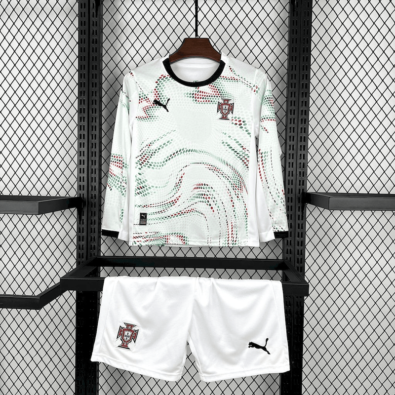 Conjunto infantil MANGA COMPRIDA branco alternativo 2025