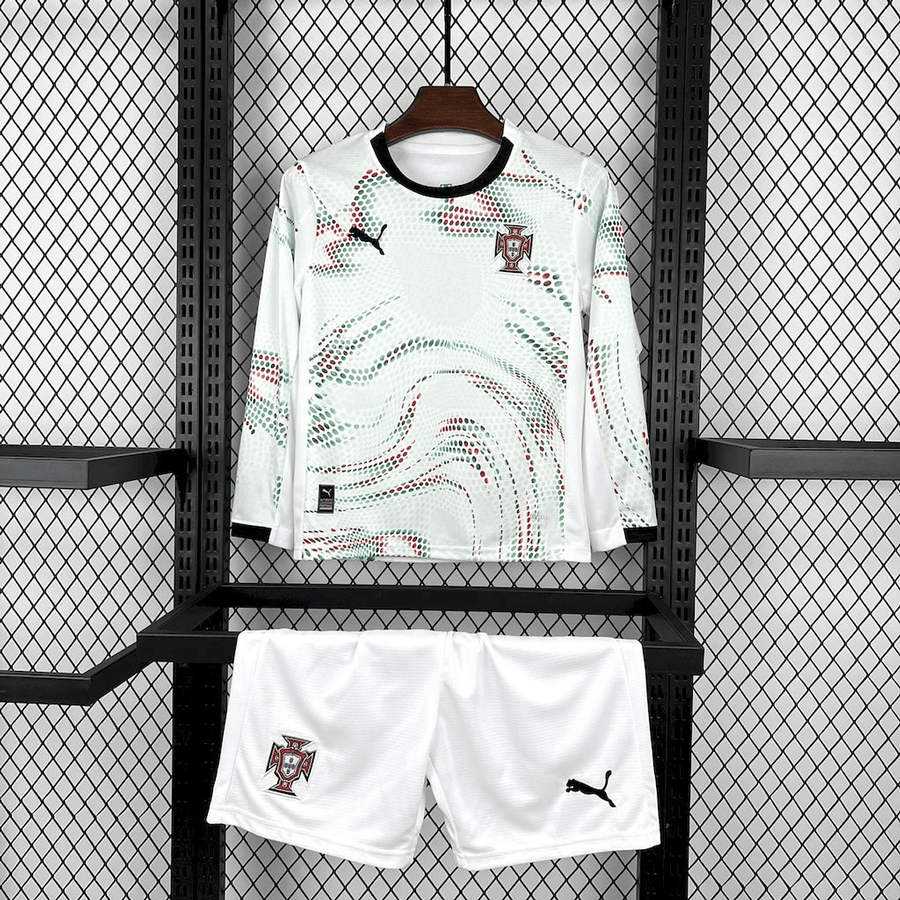Conjunto infantil MANGA COMPRIDA branco alternativo 2025
