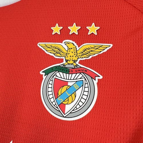 Camisola principal vermelha 2025/26 Manga comprida