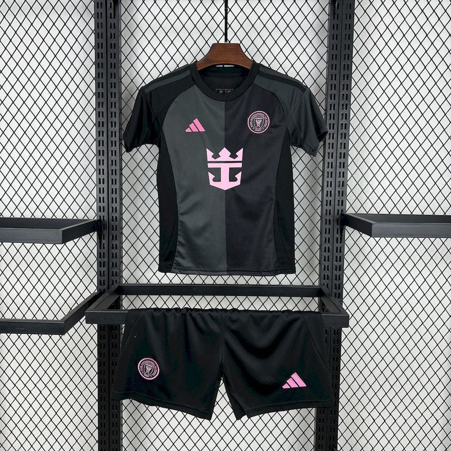 Conjunto Infantil Inter Miami home preta 2025/26