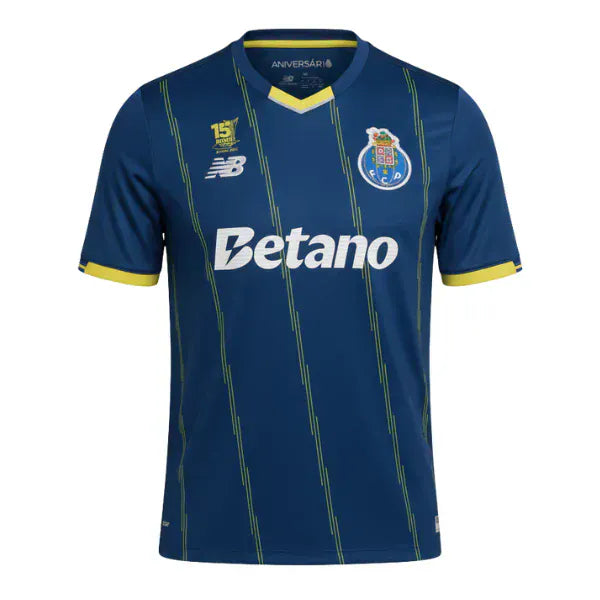 Camisola Porto quarto equipamento 2025/26 azul – COM BADGE CELEBRAÇÃO LIGA EUROPA DUBLIN