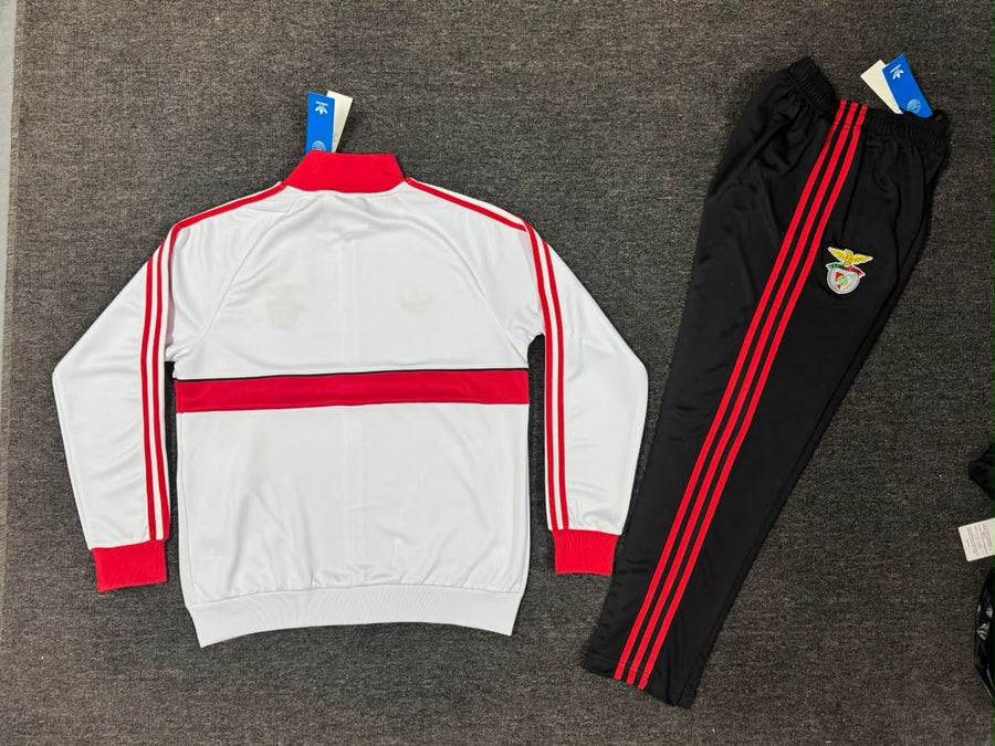 Fato de Treino originals branco, vermelho e preto 2026/27 fecho completo