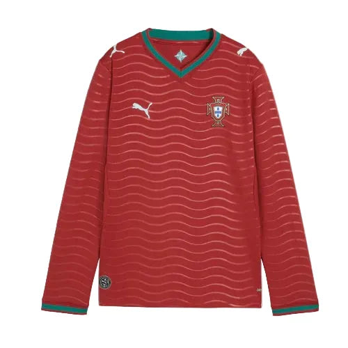Camisola vermelha principal 2026 - MANGA LONGA
