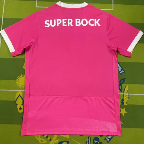 Camisola leão rosa e branca 2026/27 - concept