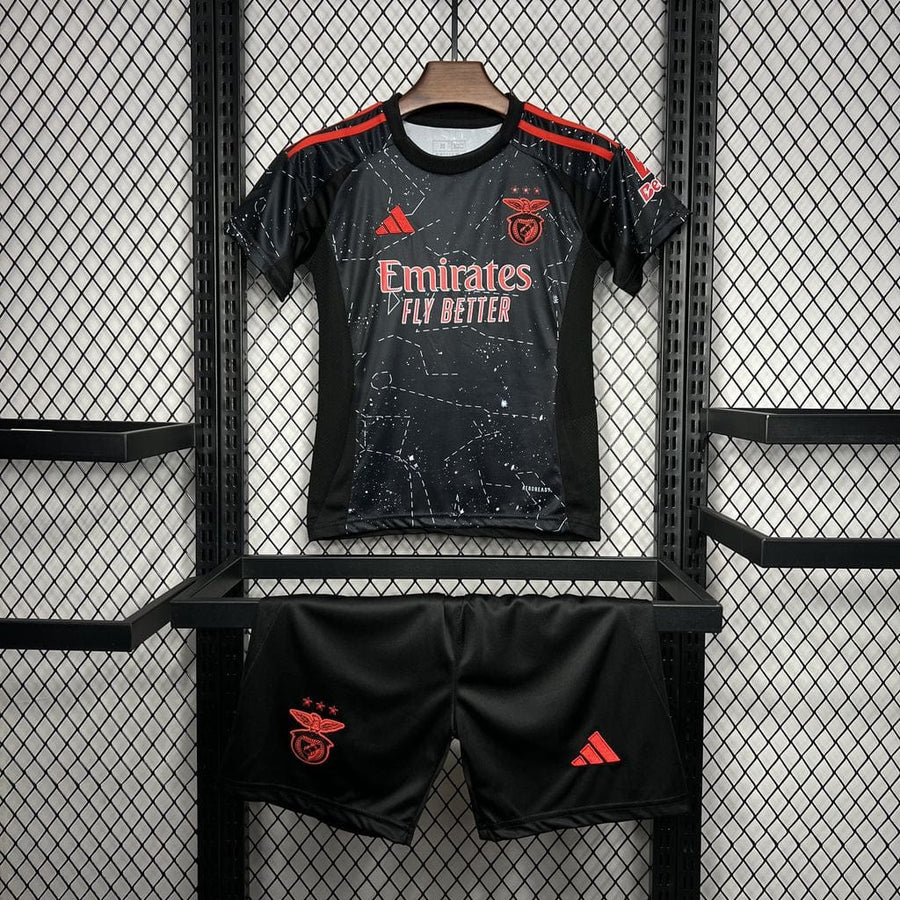 Conjunto infantil alternativo 2024/25 preto