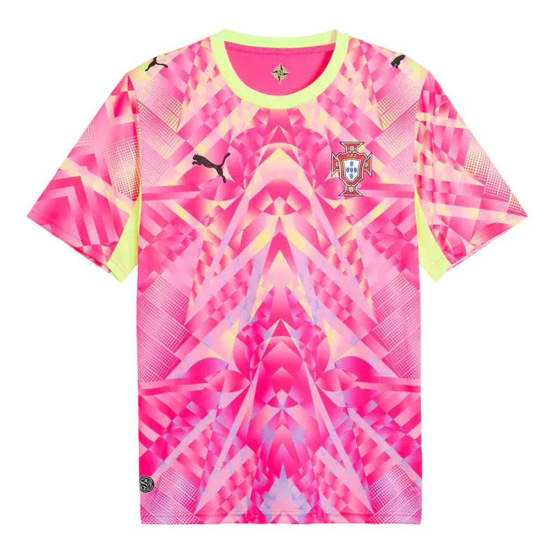Camisola Seleção de Portugal Guarda Redes rosa - COPA DO MUNDO 2026