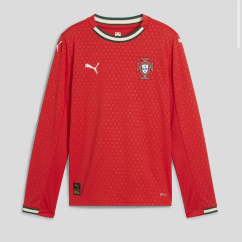 Camisola vermelha principal 2025 - MANGA LONGA