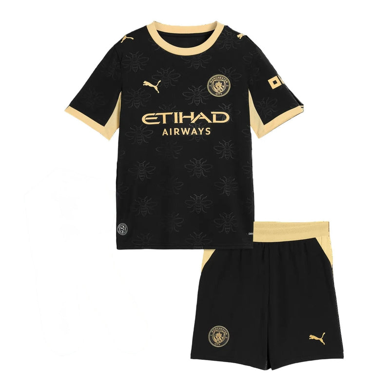 Conjunto Infantil Manchester City Alternativa 26/27