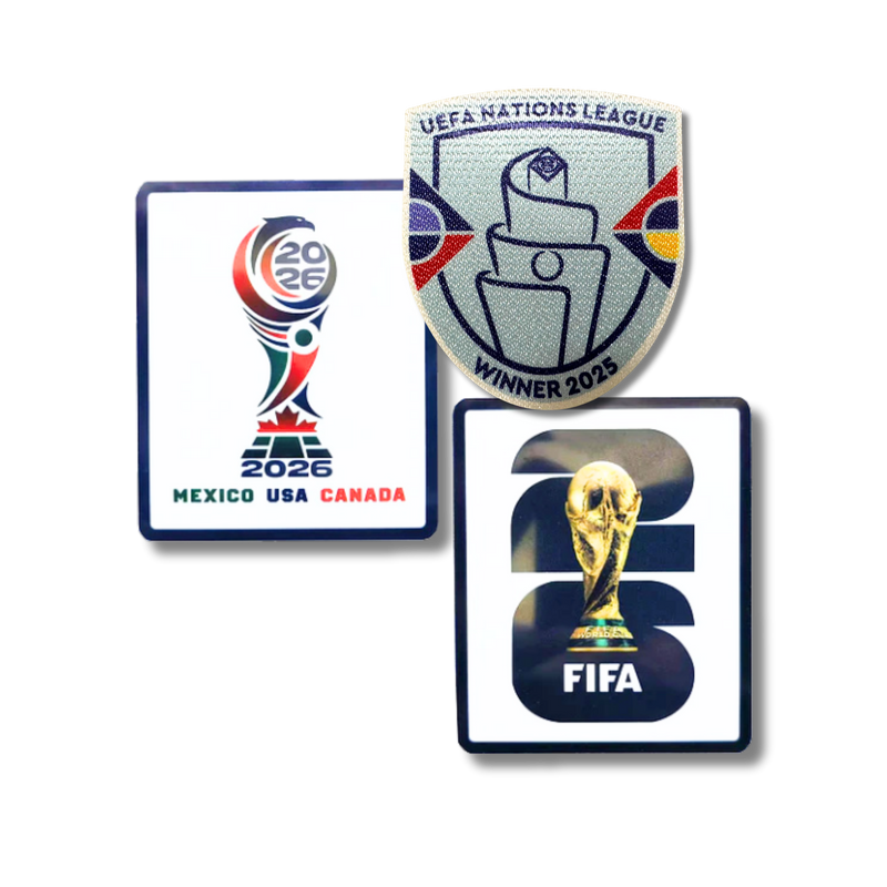 BADGES - VENCEDOR LN + COPA DO MUNDO 2026 (3un)
