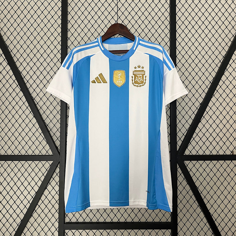 Camisola Seleção da Argentina 24/25 Adidas - Azul e Branca