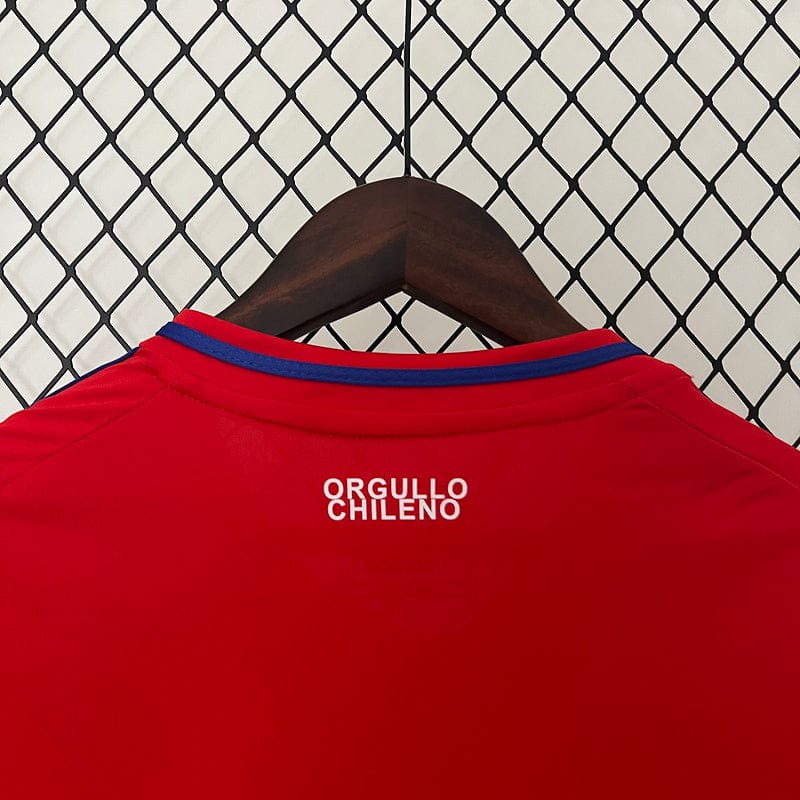Camisola Chile 24/25 Home I - Vermelho
