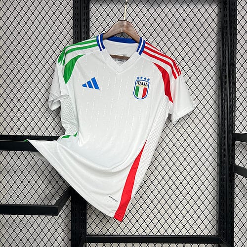 Camisola Itália Away 24/25 s/n° Torcedor Adidas Masculino - Branca