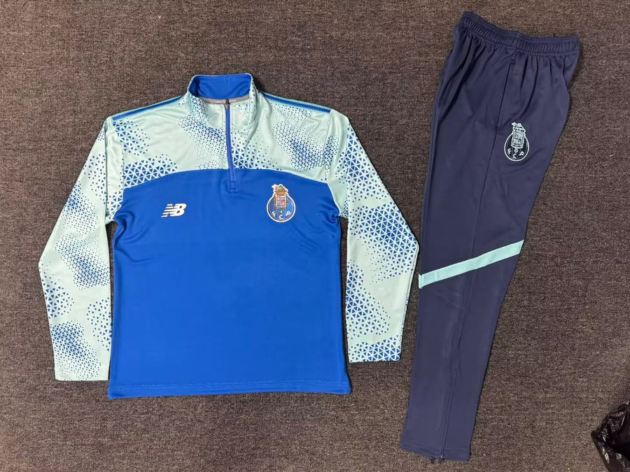 Fato de Treino azul 2026/27 Meio fecho