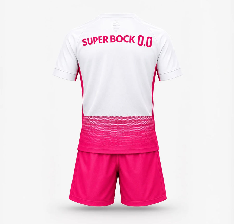(Pre venda 11-22 dias) Conjunto infantil PINK OCTOBER 120 anos rosa 2026/27