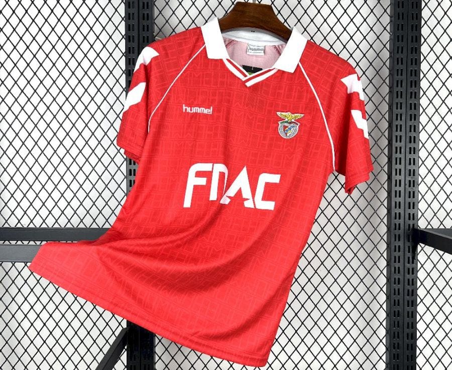 Camisola retro vermelho principal 1990/91