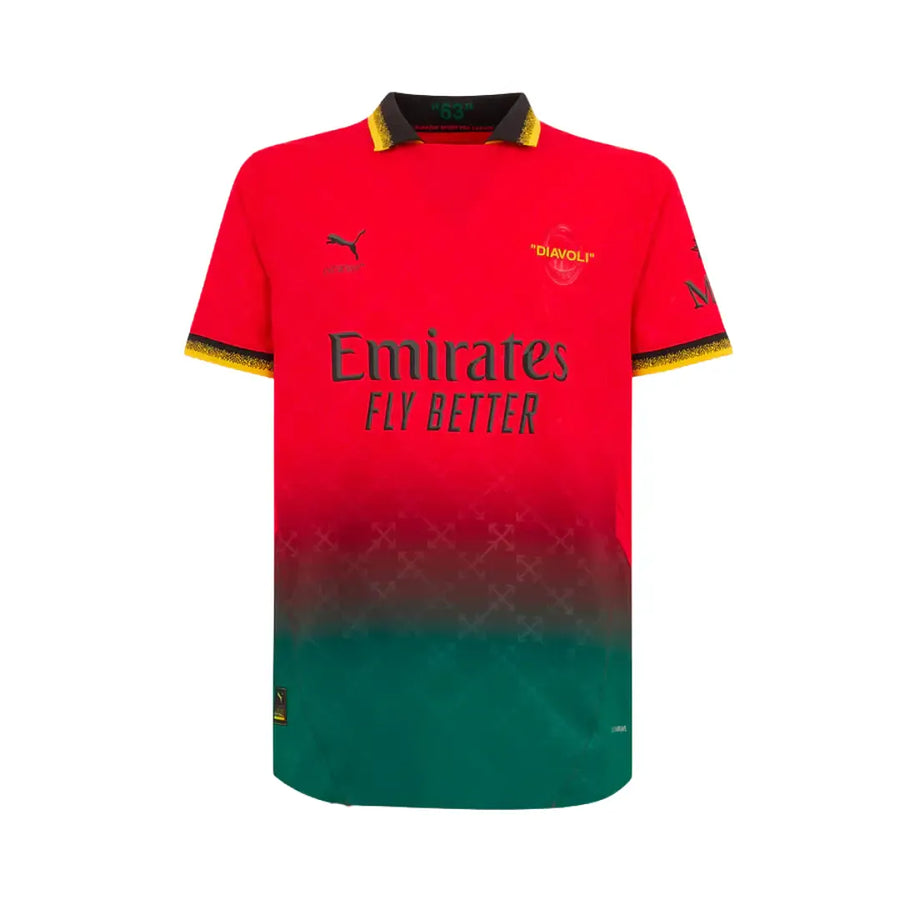 Camisola Milan Principal 24/25  Edição Especial - Vermelha