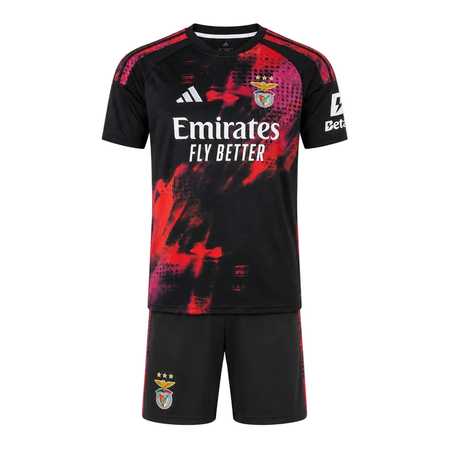 (Pre venda 11-22 dias) Conjunto Infantil Benfica Terceira 26/27