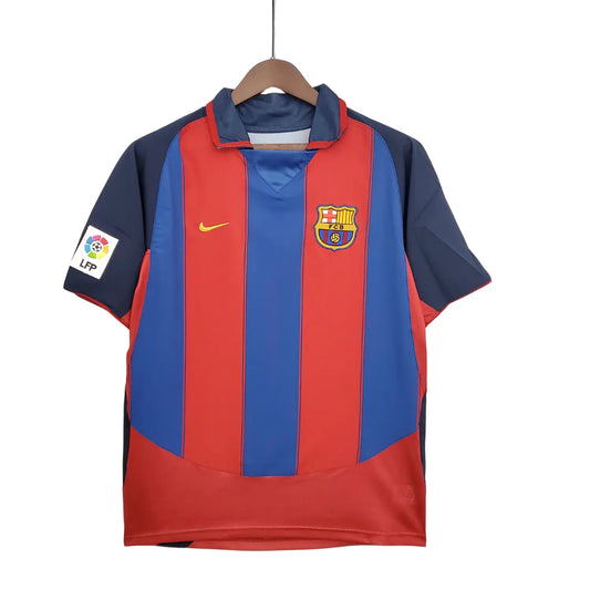 Camisola Principal Barcelona 03/04 Retro