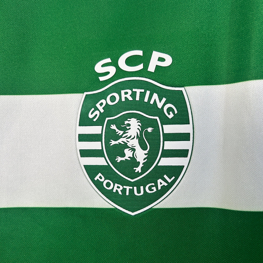 Camisola principal 2025/26 verde e branca