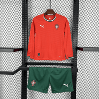 Conjunto infantil MANGA COMPRIDA vermelha home 2025