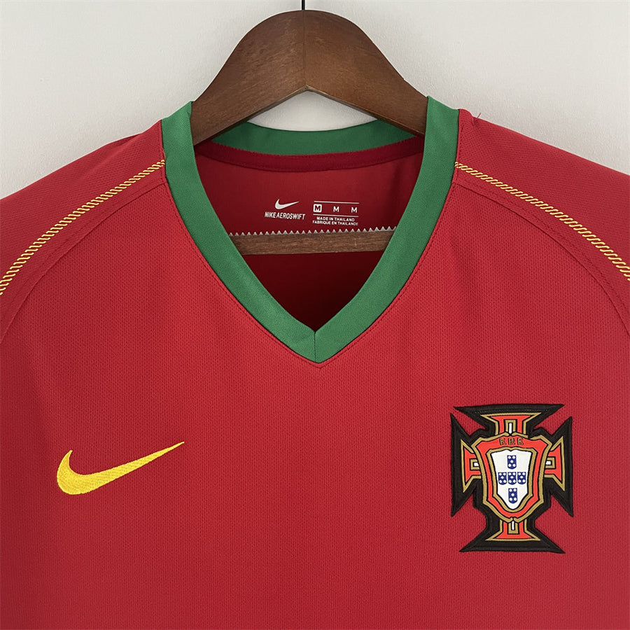 Camisola Portugal Retro vermelha 2006/07
