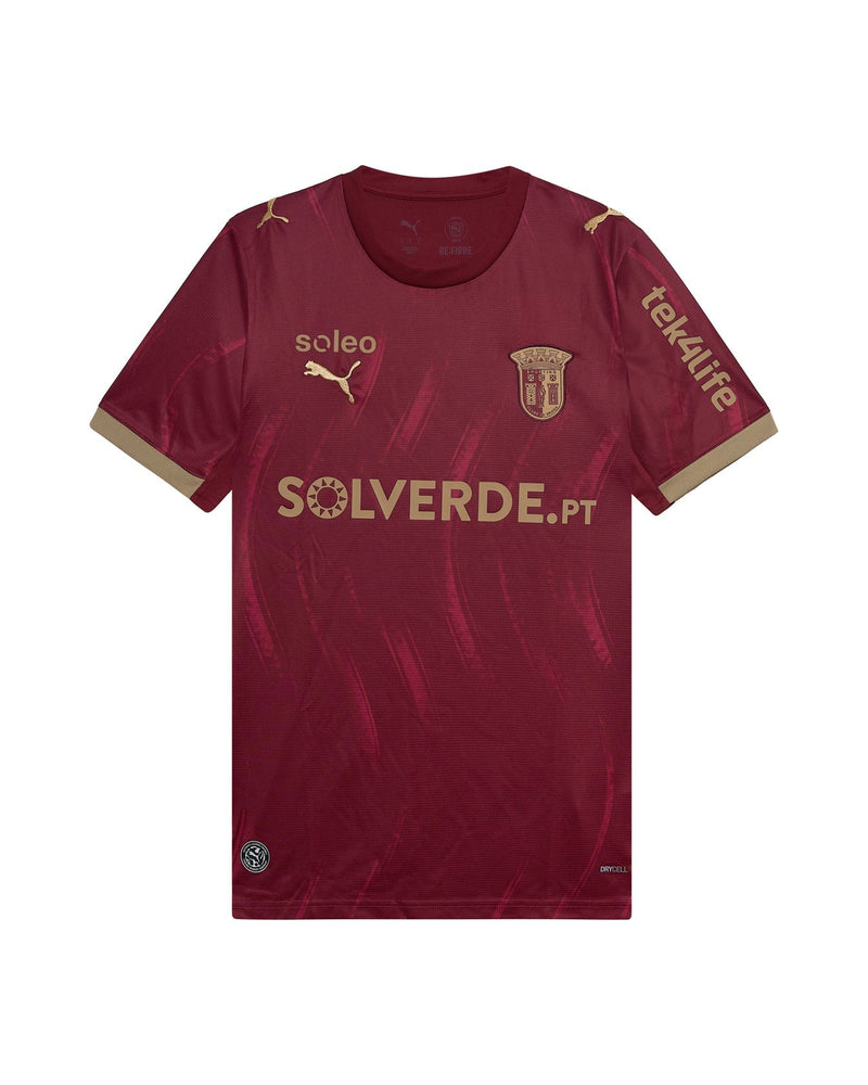 Camisola SC Braga bordô alternativa 2026/27