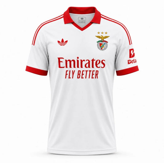 (Pre venda 11-22 dias) Camisola alternativa branca 2026/27