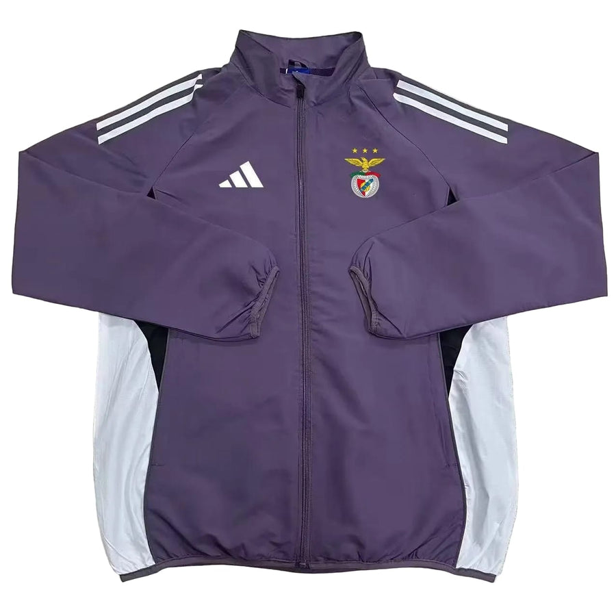 Casaco roxo 2025/26 fecho completo