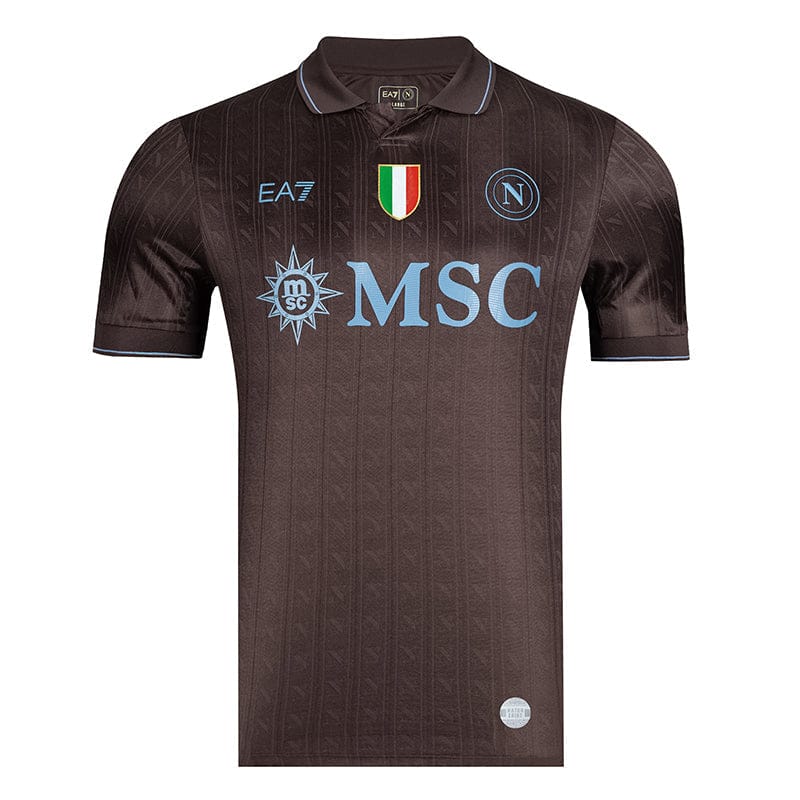 Camisola Napoles third preta 2025/26
