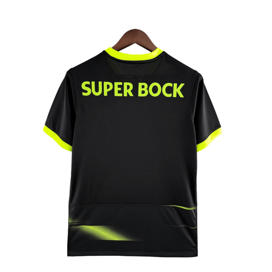 Camisola alternativa 2022/23 Preta e Verde retrô