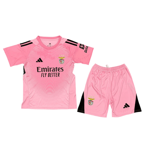 Conjunto infantil guarda redes rosa 2025/26