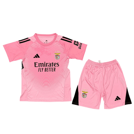 Conjunto infantil guarda redes rosa 2025/26