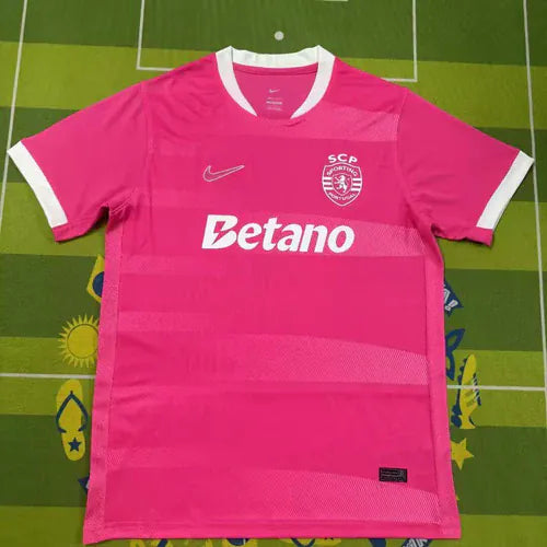 Camisola leão rosa e branca 2026/27 - concept