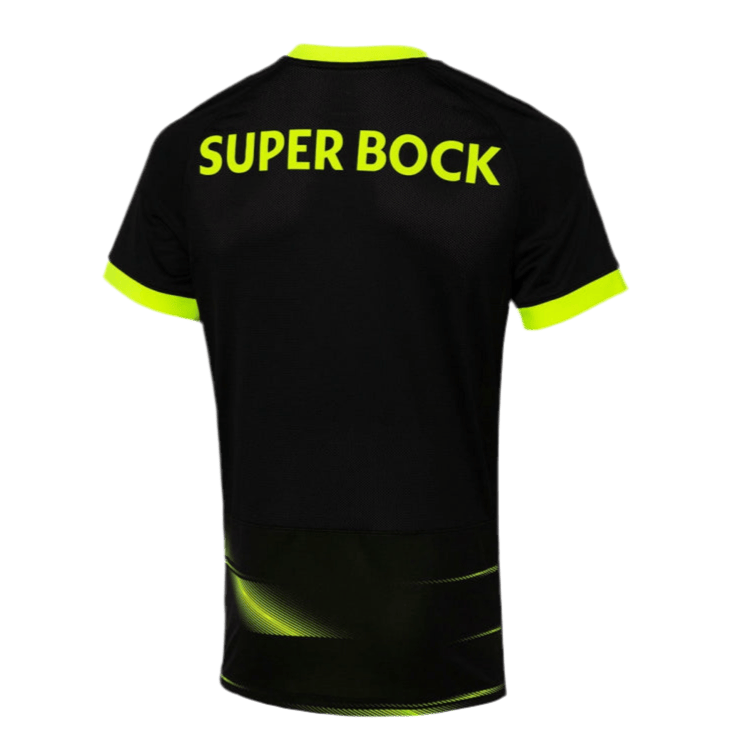 Camisola alternativa 2022/23 Preta e Verde retrô